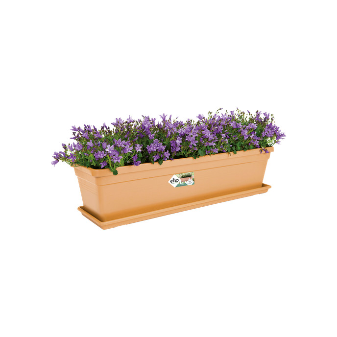 green basics trough saucer 80cm mild terra
